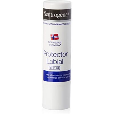 Neutrogena Norsk formel läppvård, klassisk, för torra läppar, med SPF 20, 4,8 g Neutrogena Norsk formel läppvård, klassisk, för torra läppar, med SPF 20, 4,8 g