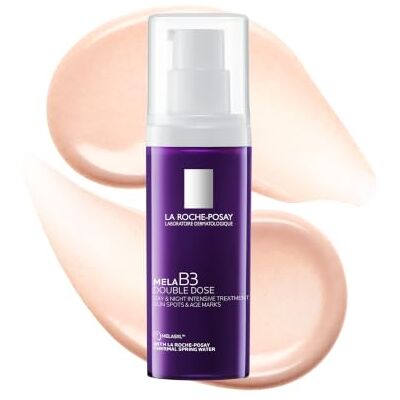 La Roche-Posay Mela B3 dubbel burk, intensiv dag- och nattvård mot sol- och åldersfläckar, med den flerpatenterade aktiva ingrediensen mot hyperpigmentering Melasyl och Pro-Xylane™, 40 ml. La Roche-Posay Mela B3 dubbel burk, intensiv dag- och nattvård mot sol- och åldersfläckar, med den flerpatenterade aktiva ingrediensen mot hyperpigmentering Melasyl och Pro-Xylane™, 40 ml.