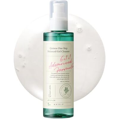 Axis Quinoa One Step Balanserad gel Cleanser djupverkande, fuktgivande ansiktsrengöringsgel för sminkborttagning 170 ml Axis Quinoa One Step Balanserad gel Cleanser djupverkande, fuktgivande ansiktsrengöringsgel för sminkborttagning 170 ml
