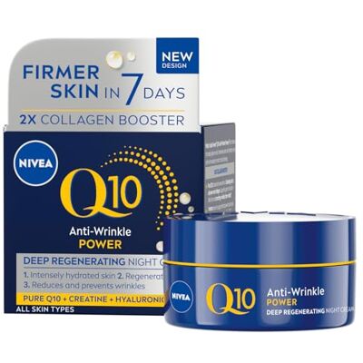 NIVEA Q10 Power Replenishing Night Cream - Nattrém NIVEA Q10 Power Replenishing Night Cream - Nattrém