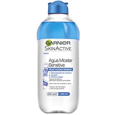 Garnier Agua Micelar Pieles Sensibles 400Ml Hudvårdsprodukt Garnier Agua Micelar Pieles Sensibles 400Ml Hudvårdsprodukt