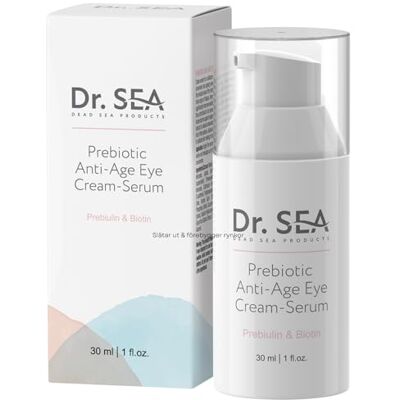 DR. SEA Ögonkräm-Serum med Prebiotika & Biotin Minskar Mörka Ringar, Rynkor & Påsar Återfuktande, Uppstramande & Skyddande 30 ml DR. SEA Ögonkräm-Serum med Prebiotika & Biotin Minskar Mörka Ringar, Rynkor & Påsar Återfuktande, Uppstramande & Skyddande 30 ml