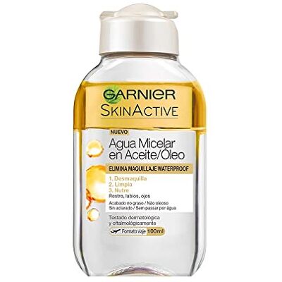 Garnier Agua Micelar En Aceite Waterproof Formato Viaje 100 Ml Garnier Agua Micelar En Aceite Waterproof Formato Viaje 100 Ml