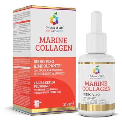 Colours Of Life Utjämt ansiktsserum med marint kollagen och hyaluronsyrabollar – 30 ml Colours Of Life Utjämt ansiktsserum med marint kollagen och hyaluronsyrabollar – 30 ml