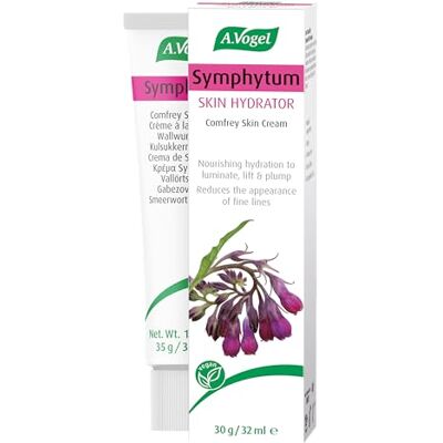 A.Vogel Symphytum Cream Närande dag- och nattkräm Lyser upp trött hud För ansikte och kropp Färska aktiva ingredienser Färskt comfrey extrakt 30 g A.Vogel Symphytum Cream Närande dag- och nattkräm Lyser upp trött hud För ansikte och kropp Färska aktiva ingredienser Färskt comfrey extrakt 30 g
