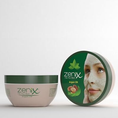 zenix Clay Face Mask arganolja 350 g Argan-ansiktsmask med lera Ansiktsbehandling med arganolja Ansiktsvård för män – mot finnar, pormaskar och orenheter Kil maskesi zenix Clay Face Mask arganolja 350 g Argan-ansiktsmask med lera Ansiktsbehandling med arganolja Ansiktsvård för män – mot finnar, pormaskar och orenheter Kil maskesi