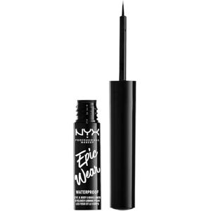NYX PROFESSIONAL MAKEUP, flytande liner för ansikte och kropp, Epic Wear Liquid Liner, nyans: Black, 3,5 ml