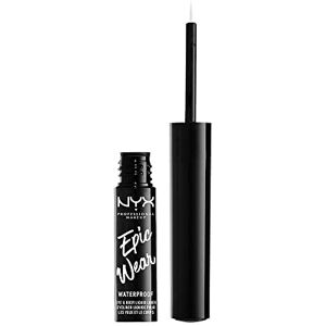 NYX PROFESSIONAL MAKEUP, flytande liner för ansikte och kropp, Epic Wear Liquid Liner, nyans: White, 3,5 ml