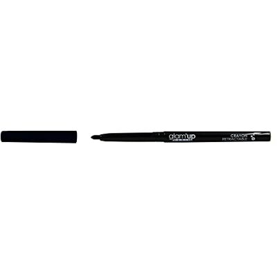GLAM UP Glam'Up Paris Indragbar ögonpenna – eyeliner – långvarig – krämig textur – intensiv färg – hög precision – lätt att applicera – nr 1 – svart GLAM UP Glam'Up Paris Indragbar ögonpenna – eyeliner – långvarig – krämig textur – intensiv färg – hög precision – lätt att applicera – nr 1 – svart