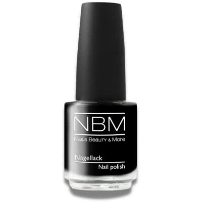 NBM Nagellack Nr. 37 svart 14 ml NBM Nagellack Nr. 37 svart 14 ml