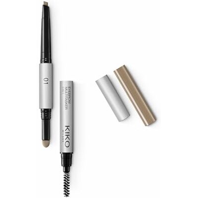 Kiko Milano Eyebrow Multitasker 3-In-1-01, 3-I-1 Ögonbrynsparfymering Kiko Milano Eyebrow Multitasker 3-In-1-01, 3-I-1 Ögonbrynsparfymering