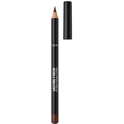 Rimmel London Lasting Finish Lip Liner, Deep Cappuccino, Långvarig Läpppenna, Rik Färg, Krämig textur, Exakt applicering, 1,2 g Rimmel London Lasting Finish Lip Liner, Deep Cappuccino, Långvarig Läpppenna, Rik Färg, Krämig textur, Exakt applicering, 1,2 g