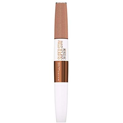 MAYBELLINE New York läppstift, Super Stay 24H, flytande och långvarig, nr 885 Chai Once More, 5 g MAYBELLINE New York läppstift, Super Stay 24H, flytande och långvarig, nr 885 Chai Once More, 5 g