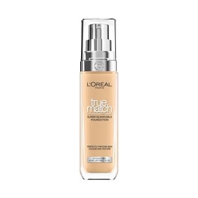 L'Oreal Paris L'Oréal Paris True Match Foundation 4,5D / W – Naturligt täckande fundament med hyaluronsyra och SPF 16–30 ml – vegansk L'Oreal Paris L'Oréal Paris True Match Foundation 4,5D / W – Naturligt täckande fundament med hyaluronsyra och SPF 16–30 ml – vegansk