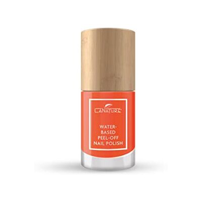 LaNature vattenbaserat nagellack – strålande orange – Vegan – vattenbaserat Peel-Off Nail Polish – Hawaii Hibiskus, 10 ml LaNature vattenbaserat nagellack – strålande orange – Vegan – vattenbaserat Peel-Off Nail Polish – Hawaii Hibiskus, 10 ml
