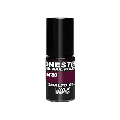 LAYLA ONE STEP 3-i-1 halvpermanent gel nagellack snabb och enkel applicering hållbarhet 3 veckor hög pigmentering utan spridning 5 ml Cosmetics N.080 LAYLA ONE STEP 3-i-1 halvpermanent gel nagellack snabb och enkel applicering hållbarhet 3 veckor hög pigmentering utan spridning 5 ml Cosmetics N.080