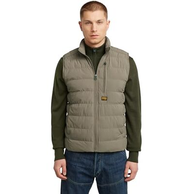 G-STAR RAW 8721136008785 Foundation Liner Vest Jacka, Brun (Turf D24277-D518-273), L Herr, Brun (turf D24277-D518-273), L G-STAR RAW 8721136008785 Foundation Liner Vest Jacka, Brun (Turf D24277-D518-273), L Herr, Brun (turf D24277-D518-273), L