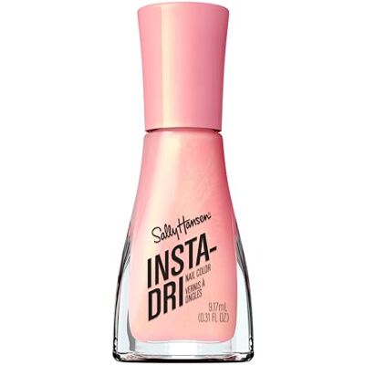 Sally Hansen Insta Dri nagellack rosa plus snabbtorkande vegansk formel långvarig färg 9,17 ml Sally Hansen Insta Dri nagellack rosa plus snabbtorkande vegansk formel långvarig färg 9,17 ml