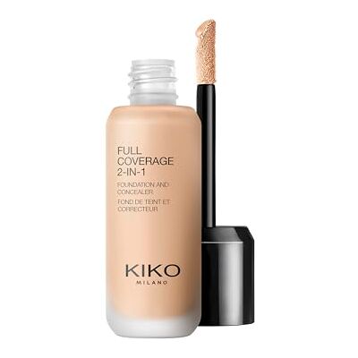Kiko Milano Full Coverage 2-In-1 Foundation & Concealer 45 NG30, 2 I 1 Foundation Och Concealer, Hög Täckning Kiko Milano Full Coverage 2-In-1 Foundation & Concealer 45 NG30, 2 I 1 Foundation Och Concealer, Hög Täckning