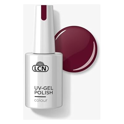 LCN UV-nagellack Berry Red – täckande och långvarig shellac – mild blötläggning – vegansk, djurförsöksfri och HEMA-fri – 10 ml LCN UV-nagellack Berry Red – täckande och långvarig shellac – mild blötläggning – vegansk, djurförsöksfri och HEMA-fri – 10 ml