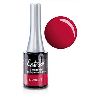 Estrosa Halvpermanent gelnagellack för 7086 Scarlett – 100 g Estrosa Halvpermanent gelnagellack för 7086 Scarlett – 100 g