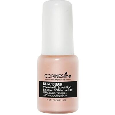 Copines Line Klart härdande nagellack 5 ml stärkande vård för ömtåliga och spröda naglar skydd och naturlig glans snabbtorkande Copines Line Klart härdande nagellack 5 ml stärkande vård för ömtåliga och spröda naglar skydd och naturlig glans snabbtorkande