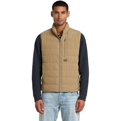 G-STAR RAW G-Star Foundation Liner väst, herrjacka, färg beige, storlek XXL G-STAR RAW G-Star Foundation Liner väst, herrjacka, färg beige, storlek XXL