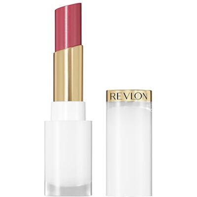 REVLON Super Lustrous Glass Shine Balm, fuktgivande läppstång, kristallin glans, med hyaluronsyra, aloe och rosenkvarts, 005 Glossed Up Rose, 3 g REVLON Super Lustrous Glass Shine Balm, fuktgivande läppstång, kristallin glans, med hyaluronsyra, aloe och rosenkvarts, 005 Glossed Up Rose, 3 g