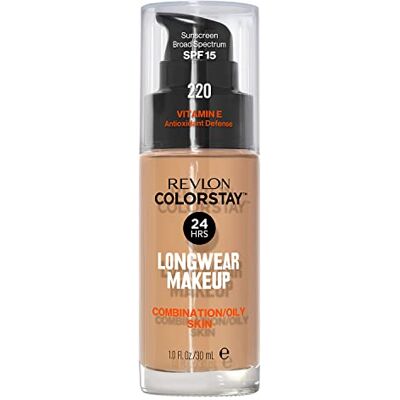 REVLON Colorstay Foundation För Mix/Fet Hud Spf15 30ml (Naturlig Beige) REVLON Colorstay Foundation För Mix/Fet Hud Spf15 30ml (Naturlig Beige)