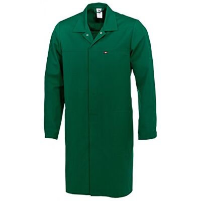 BP 1673-500-74-Ml unisex-kappa, 1/1 ärm med justerbar slits på manschetten, 210,00 g/m² tygblandning, mellangrön, ml BP 1673-500-74-Ml unisex-kappa, 1/1 ärm med justerbar slits på manschetten, 210,00 g/m² tygblandning, mellangrön, ml