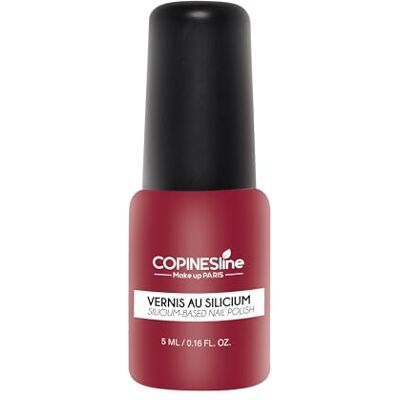 Copines Line COPINESLINE Silicon Nagellack hallonfärg 5 ml miljövänlig, hormonstörande formula speciell gravida kvinnor och personer som genomgår kemoterapi glänsande finish Copines Line COPINESLINE Silicon Nagellack hallonfärg 5 ml miljövänlig, hormonstörande formula speciell gravida kvinnor och personer som genomgår kemoterapi glänsande finish