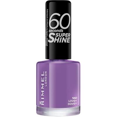 Rimmel London 60 Seconds Super Shine 560 Lovey Dovey, 8 ml (0.25 fl.oz) Rimmel London 60 Seconds Super Shine 560 Lovey Dovey, 8 ml (0.25 fl.oz)