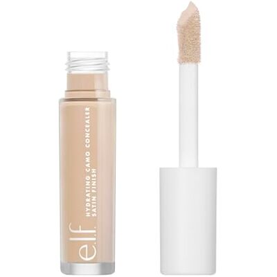 e.l.f. Hydrating Satin Camo Concealer, Light Peach, 6 ml e.l.f. Hydrating Satin Camo Concealer, Light Peach, 6 ml