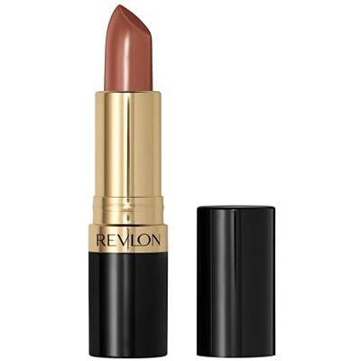 REVLON Läppstift, superglänsande läppstift, krämig formel för mjuka fulla läppar, fuktgivande känsla i naken och brun, Whiskey Business (803), 4,3 g REVLON Läppstift, superglänsande läppstift, krämig formel för mjuka fulla läppar, fuktgivande känsla i naken och brun, Whiskey Business (803), 4,3 g