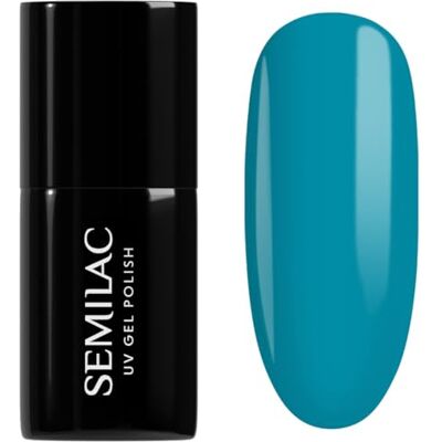 Semilac UV nagellack Hybrid 449 Captain's Blue 7 ml kollektion neonz Semilac UV nagellack Hybrid 449 Captain's Blue 7 ml kollektion neonz