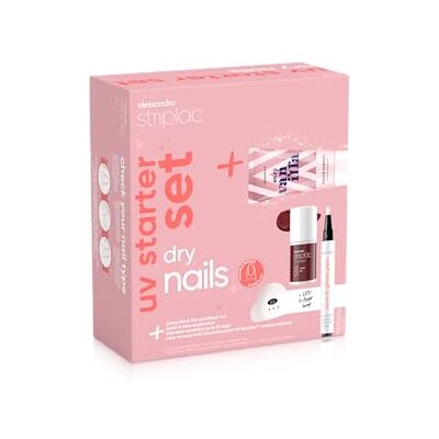 alessandro Striplac Uv startset dry nails X-Mas Edition alessandro Striplac Uv startset dry nails X-Mas Edition