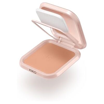 Kiko Milano Skin Lover Refining Face Powder Foundation 08, Kompakt, Återfuktande Och Utjämnande Puderfoundation Kiko Milano Skin Lover Refining Face Powder Foundation 08, Kompakt, Återfuktande Och Utjämnande Puderfoundation