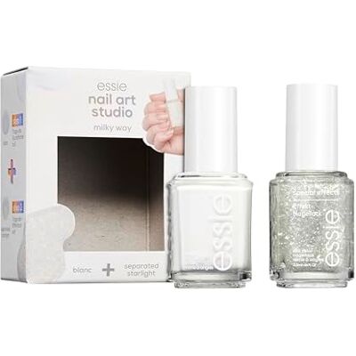 essie nail art studio set milky way (nagellack nr 1 blanc, special effects nagellack nr 10 separat starlight) essie nail art studio set milky way (nagellack nr 1 blanc, special effects nagellack nr 10 separat starlight)
