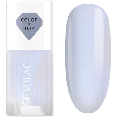 Semilac - Color & Top - Blue Holo - Glazed - Nail Polish Semilac - Color & Top - Blue Holo - Glazed - Nail Polish