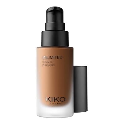 Kiko Milano Unlimited 24H Matte Foundation 9.5 WG, Long-Lasting Matt Liquid Foundation With Up To 24-Hour Hold Kiko Milano Unlimited 24H Matte Foundation 9.5 WG, Long-Lasting Matt Liquid Foundation With Up To 24-Hour Hold
