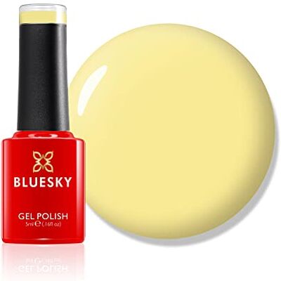 BLUESKY Gel Nagellack, Primrose Gul, Mini, 80566, Gul, Banan, Långvarig, Chipbeständig, 5 ml (kräver torkning under UV LED -lampa) BLUESKY Gel Nagellack, Primrose Gul, Mini, 80566, Gul, Banan, Långvarig, Chipbeständig, 5 ml (kräver torkning under UV LED -lampa)