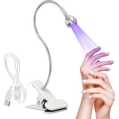 Woobroo UV-lampa nagelgel, 5 W mini nageltork, UV-lampa, naglar, professionell amerikansk gel, ultraviolett, limlampa med 360 graders roterande huvud, för manikyr torra fingrar Woobroo UV-lampa nagelgel, 5 W mini nageltork, UV-lampa, naglar, professionell amerikansk gel, ultraviolett, limlampa med 360 graders roterande huvud, för manikyr torra fingrar