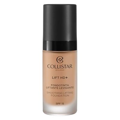 Collistar Lift HD+ Utjämnande fundament SPF15, omedelbar lyfteffekt, glänsande satin finish, modulerbar medium täckning, vattenbeständig, ingen överföring, nr 5N, 30 ml Collistar Lift HD+ Utjämnande fundament SPF15, omedelbar lyfteffekt, glänsande satin finish, modulerbar medium täckning, vattenbeständig, ingen överföring, nr 5N, 30 ml