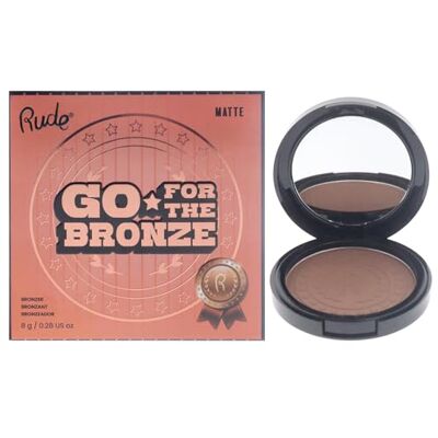 RUDE Go for the Bronze Non Precious Metal by Cosmetics for Women 0,28 oz Bronzer RUDE Go for the Bronze Non Precious Metal by Cosmetics for Women 0,28 oz Bronzer