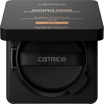 Catrice Cosmetics Catrice Läs omdömen om Invisible Cover Cushion Foundation, Nr. 024N, hållbar, mattifierande, naturlig, för orenhet, vegansk, oljefri, UVA- und UVB-Filter + SPF 30, vattenfast, 1-pack (10g) Catrice Cosmetics Catrice Läs omdömen om Invisible Cover Cushion Foundation, Nr. 024N, hållbar, mattifierande, naturlig, för orenhet, vegansk, oljefri, UVA- und UVB-Filter + SPF 30, vattenfast, 1-pack (10g)