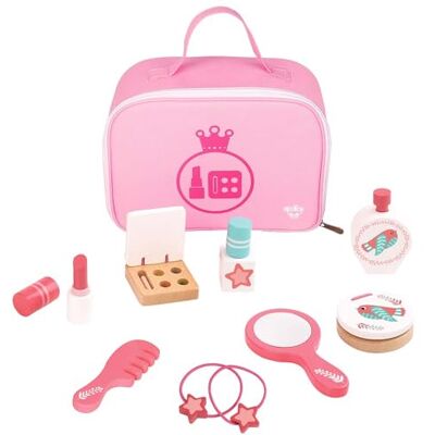 Tooky Toy AB Gee abgee 921 TL993 EA trä rosa makeup-väska, röd Tooky Toy AB Gee abgee 921 TL993 EA trä rosa makeup-väska, röd