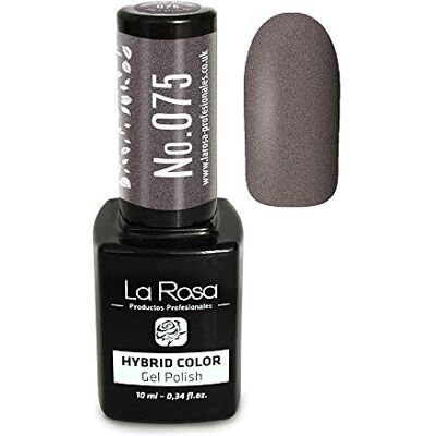 La Rosa UV LED hybridfärg gel nagellack, 10 ml, nummer 075 La Rosa UV LED hybridfärg gel nagellack, 10 ml, nummer 075