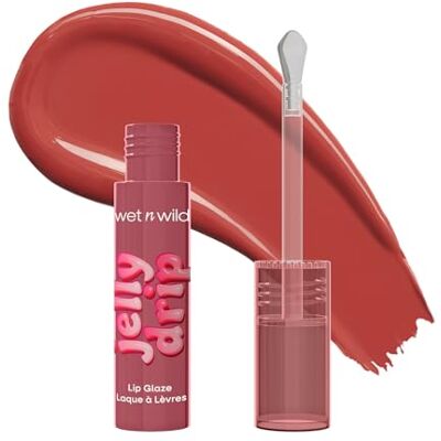 Wet n Wild , Jelly Drip Lip Glaze, Pigmenterad Högglansfinish, Berikad med E-vitamin, Solrosfröolja och Ingefärsrotsextrakt, Metallapplikator, Lätt Formel, Berry Squish Wet n Wild , Jelly Drip Lip Glaze, Pigmenterad Högglansfinish, Berikad med E-vitamin, Solrosfröolja och Ingefärsrotsextrakt, Metallapplikator, Lätt Formel, Berry Squish