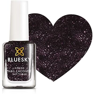 BLUESKY Bluessky Kids Nail Varnish-Stardust, Brown, Easy Peel-Off, giftfri, vattenbaserad, odourfri nagellack för barn, 5 ml, förpackning med 1 BLUESKY Bluessky Kids Nail Varnish-Stardust, Brown, Easy Peel-Off, giftfri, vattenbaserad, odourfri nagellack för barn, 5 ml, förpackning med 1