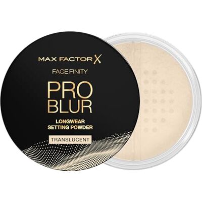 Max Factor Facefinity Pro Blur Löst Långt Löst Ansikte, Lång Täthet, Minimerar Porer Translucent, 10,5G Max Factor Facefinity Pro Blur Löst Långt Löst Ansikte, Lång Täthet, Minimerar Porer Translucent, 10,5G